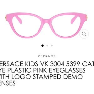 Versace  kids Vibrant Pink Eyewear